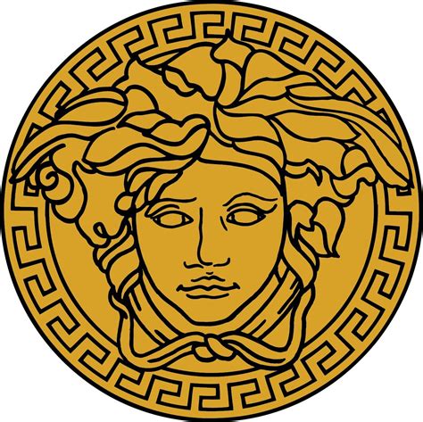 versace medusa head sticker